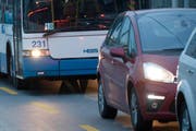 Der Verkehr in Luzern stockt seit Stunden. (Bild: Archiv / Neue LZ)