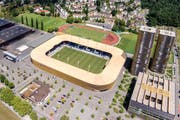 Der FC Luzern bestreitet am 17. Mai ein Testspiel gegen Borussia Mönchengladbach. (Bild Philipp Schmidli)