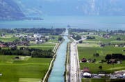 Der Urner Talboden soll mit dem Hochwasserschutzprogramm besser geschützt werden. (Archivbild Sven Aregger/Neue UZ)