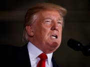 US-Präsident Donald Trump hat vor Gericht eine Niederlage bei dem Versuch erlitten, härter gegen illegal Eingewanderte vorzugehen. (Bild: KEYSTONE/AP/EVAN VUCCI)