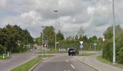 Kreisel Augasse in Steinhausen. (Bild: Google Maps)
