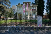Die besetzte Villa an der Obergrundstrasse 99 in Luzern. (Bild: Pius Amrein)