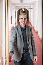 Stadtpräsident Beat Züsli (54) im Luzerner Stadthaus. (Bild: Nadia Schärli (18. September 2017))