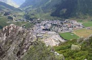 Ein Blick aufs Urserental. (Bild: Florian Arnold / Neue UZ)
