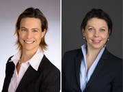 Meret Baumann (links) tritt die Nachfolge von Elisabeth Heer Dietrich (rechts) an. (Bilder: PD)