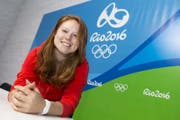 Porträtfoto von Nina Christen anlässlich der Olympischen Spiele 2016. (Bild: Keystone / Laurent Gilliéron)