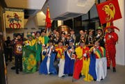 Einzug der Fasnachtsgewaltigen von Luzern und Kriens mit gemeinsamer Feier im Schalander der Brauerei Eichhof Luzern. (Bild Jörg Lüscher/Neue LZ)