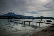 Hier, im Strandbad Lido, ereignete sich der folgenreiche Unfall. (Bild: Corinne Glanzmann (Luzern, 17. Juli 2017))