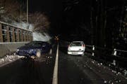 Die Unfallstelle. (Bild Kantonspolizei Luzern)