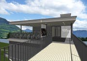 So könnte das neue Wohnheim aussehen. (Bild: Visualisierung: Dietschi-Architekten)