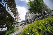 Möglichst viele Leistungserbringer (im Bild das Kantonsspital Uri in Altdorf sollen sich am elektronischen Patientendossier beteiligen. (Bild Urs Hanhart)