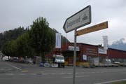 Gewerbegebiet Galgenried in Stans. (Bild: Matthias Piazza (Stans, 15. Oktober 2012))