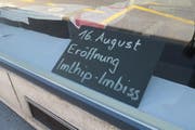 Gleichzeitig wird aber ein neuer Imbiss angekündigt... (Bild: nop)