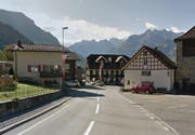 Im Dorfzentrum von Bürglen ist eine Tempo-30-Zone geplant. (Bild: Google Maps)