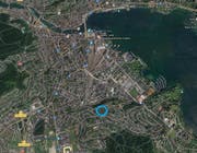 Lage der Siedlung Weinbergli innerhalb der Stadt Luzern. (Bild: PD)