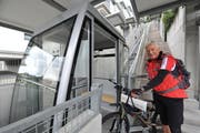 Die neue Gütschbahn soll ähnlich werden wie der Schräglift im bernischen Stettlen. (Bild: pd)
