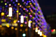 Weihnachtsbeleuchtung der Seebrücke (Bild: Dominik Baumgartner)