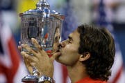 Roger Federer beendete 2008 die Serie von fünf Siegen in New York. (Bild: Keystone)