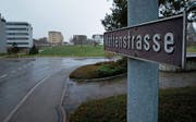 Die Mattenstrasse wird länger und mit der Zugerstrasse verbunden. (Bild: Stefan Kaiser (8. Dezember 2017))