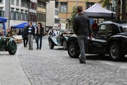 Auch Oldtimer waren am Fest in der Zeughausgasse zu sehen. (Bild: Roger Zbinden / Neue ZZ)