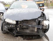 Eines der am Unfall beteiligten Autos. (Bild: Luzerner Polizei)