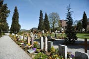 Die Sanierungsarbeiten am Friedhof im Friedental gehen in die vierte Etappe. (Bild: Archiv Neue LZ)