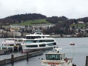 Das MS Diamant wurde nach Luzern gebracht. (Bild: Flurina Valsecchi)