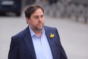 Oriol Junqueras, Spitzenkandidat der Separatistenpartei Esquerra Republicana. (Bild: Fernando Alvarado/EPA (Madrid, 2. November 2017))