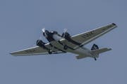 Die Tante Ju beim Überflug. (Bild: Eric Schwickardi)