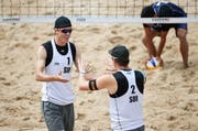 Ein Duo, das sich versteht und zusammenpasst: Alexei Strasser (links) und Nico Beeler. (Bild Philipp Schmidli / Neue LZ)
