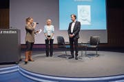 Moderatorin Sedrina Schaller (Tele 1, links) führte souverän durch den Abend.