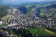 Luftaufnahme der Gemeinde Willisau. (Bild: Corinne Glanzmann / Neue LZ)
