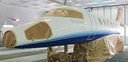 Ein nahezu fertiggestellter PC-24 P03 im Pilatus-Werk in Stans. (Bild: Pilatus Aircraft)