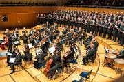 Klangwerk Luzern brachte, mit Unterstützung des Barockorchesters Capriccio, alttestamentarische Wucht grossartig zu Geltung. (foto: roger gruetter) (Bild: Roger Grütter)