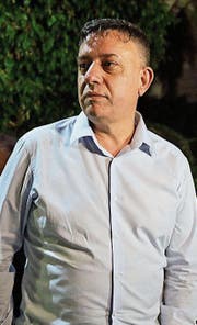 Avi Gabai am Tag seiner Wahl zum Parteivorsitzenden. (Bild: Tsafrir Abayov/AP)