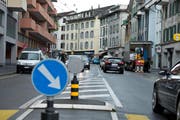 Pulsierend, multikulturell, verkehrsgeplagt: Die Baselstrasse inLuzern. (Bild: Dominik Wunderli (Neue LZ))