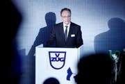 Der Umsatz der Metall Zug stieg im ersten Halbjahr gegenüber der Vorjahresperiode um 4,1 Prozent auf 429,9 Mio. Franken. Im Bild: Metall Zug CEO Jürg Werner. (Bild: Stefan Kaiser / Neue ZZ)