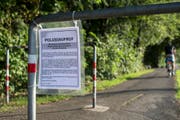 Beim Dammweg in Emmen wurde am 21. Juli 2015 eine 26-jährige Frau vergewaltigt. (Bild: Keystone / Alexandra Wey)