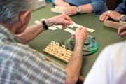 Senioren im Wohn- und Pflegezentrum Lippenrüti in Neuenkirch. Bild: Nadia Schärli (Neuenkirch, 23. Mai 2016)
