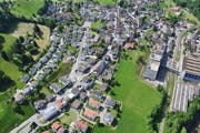 Die Kantonsstrasse im Dorf Entlbuch wird auf einer Länge von ca. 700 Meter total erneuert. (Bild: PD)