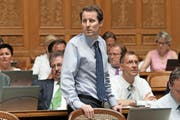 Bringt Thomas Aeschi mit 36 Jahren die nötige Erfahrung für den Bundesrat mit? Ausserhalb der SVP wird daran gezweifelt. (Bild: Keystone/Lukas Lehmann)
