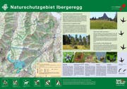 Neue Signalisation für das Naturschutzgebiet Ibergeregg (Bild: PD)