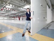Landi Zugerland-Chef Hans Bellmont will schon bald die Türen des neuen Baarer Landi-Markts aufstossen. (Bild: Stefan Kaiser (31. Oktober 2017))