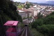 Die bisherige Gütsch-Zahnradbahn. (Archivbild/Neue LZ)