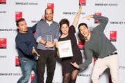 Der Swiss ICT Award ging an Nomos Systems AG aus Winterthur. (Bild: Jonas Weibel)