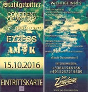 Vorder- und Rückseite des Veranstaltungsflyers. (Bild PD)