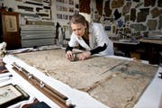 Der Kartenausschnitt zeigt das südliche Ende des Vierwaldstättersees. (Bild Corinne Glanzmann)