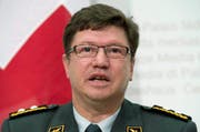 Stösst auf grosse Vorbehalte: der neue Luftwaffenchef Aldo C. Schellenberg. (Bild: Keystone)