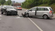 Die Unfallstelle auf der Sedelstrasse. (Bild Luzerner Polizei)