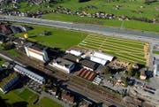 Archivbild von den Vorbereitungen auf die letzte Gewerbeausstellung im Jahr 2006. (Bild: Sven Aregger/UZ)